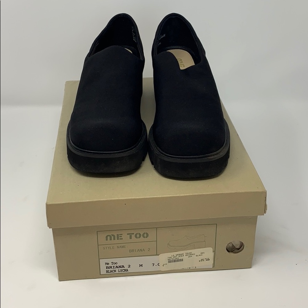 Like new Black Lycra shoe: style Briana 2, clean